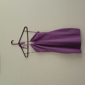 Divided Purple Sparkly dress